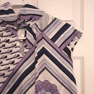 NWT NY&C Patterned Blouse